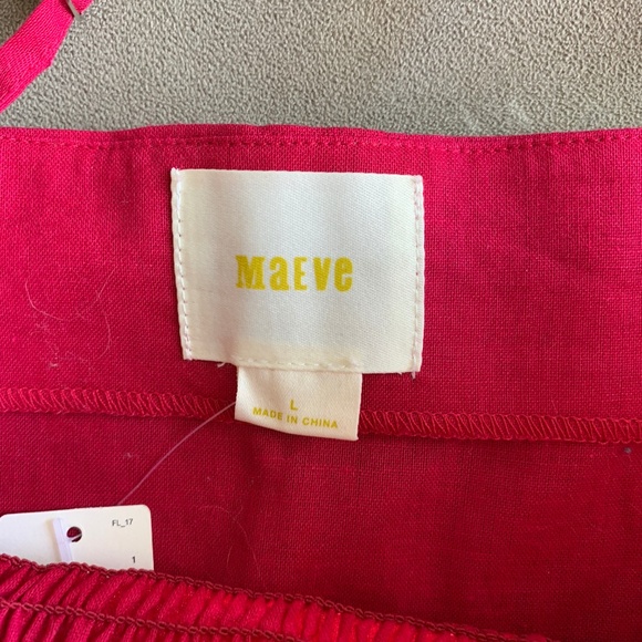 Anthropologie Maeve Smocked Peplum Top – Size Large (NWT) - Picture 4 of 8